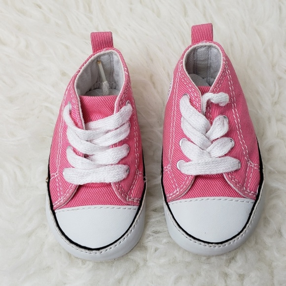 CHUCK TAYLOR ALL STAR FIRST STAR CRIB SHOES - Picture 6 of 8